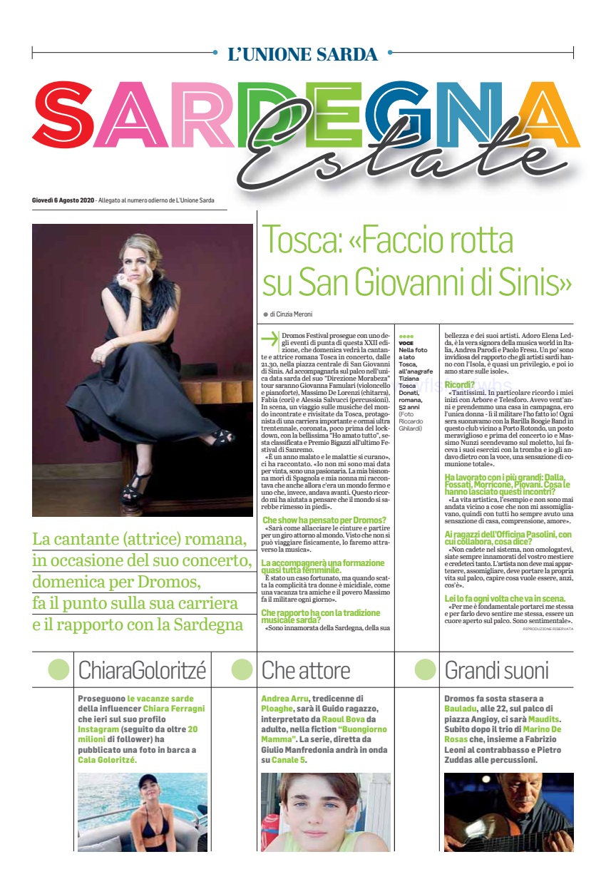 Rassegna stampa 06.08.2020