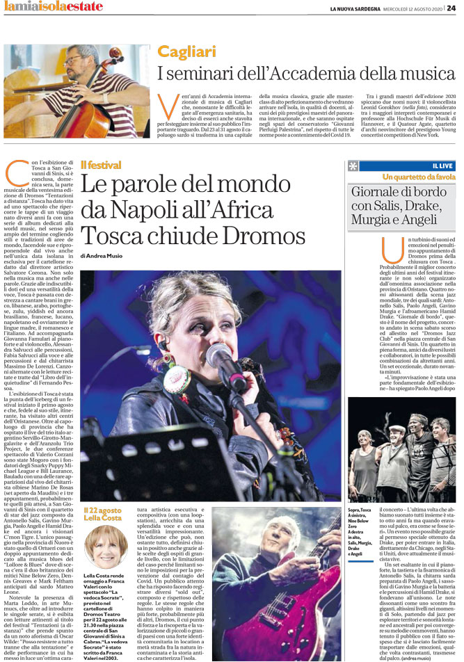 Rassegna stampa 12.08.2020