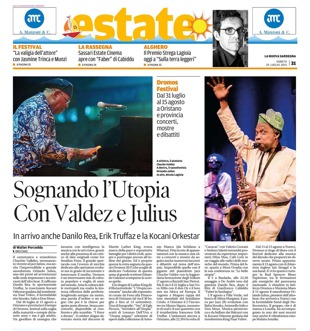 Rassegna stampa 25.07.2015